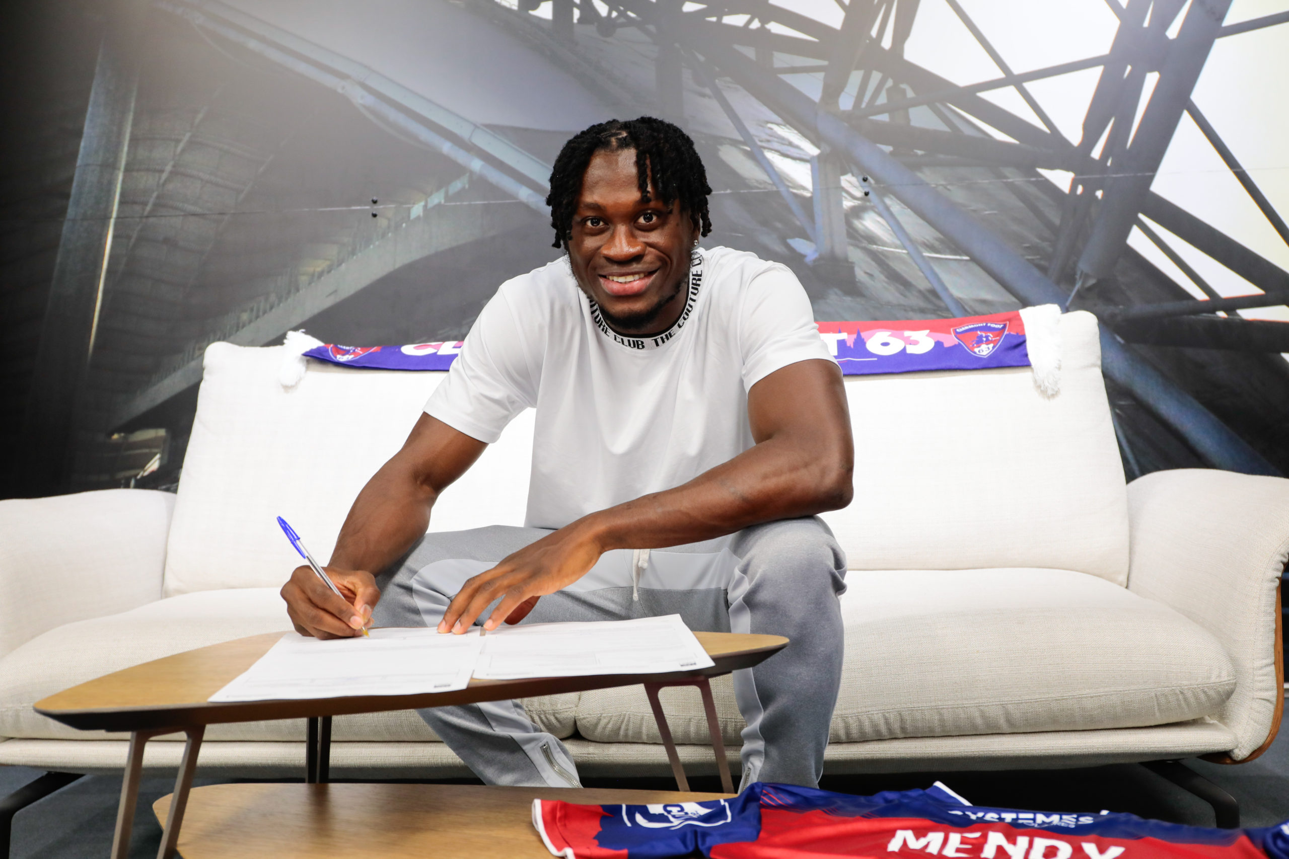 Arial Benabent Mendy est la première recrue du Clermont Foot
