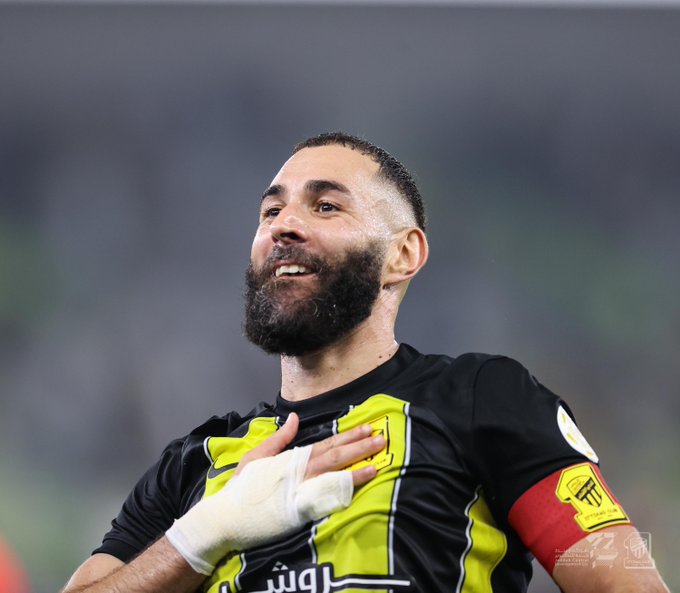 SPL : Al-Ittihad Domine Abha, Triplé De Karim Benzema - Sunusport.com ...