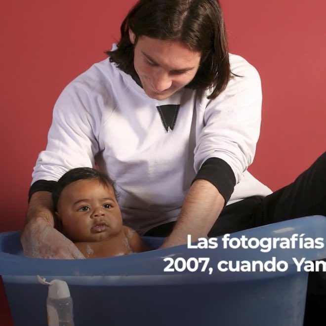 En images : Lionel Messi et Lamine Yamal lors d'un baby back en